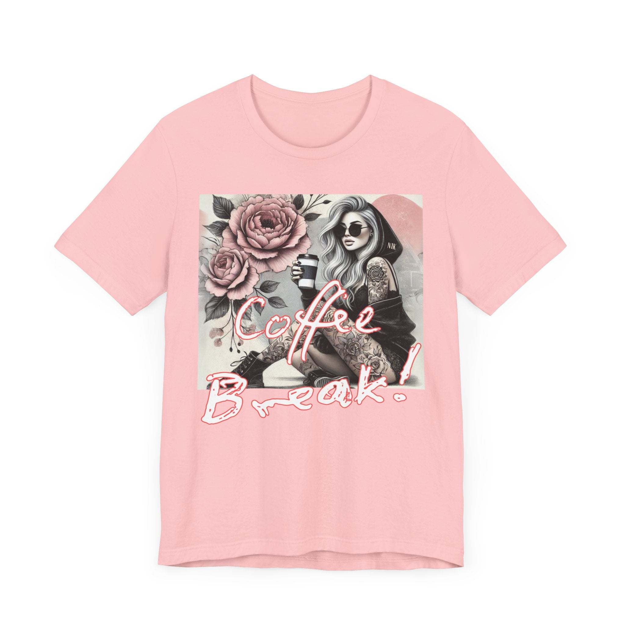 Coffee Break Unisex Jersey Short Sleeve Tee
